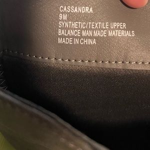 Tall, gray dress boots